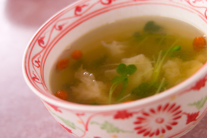 クコの実の中華スープ