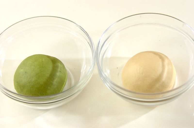 抹茶のうずまきパンの作り方の手順9
