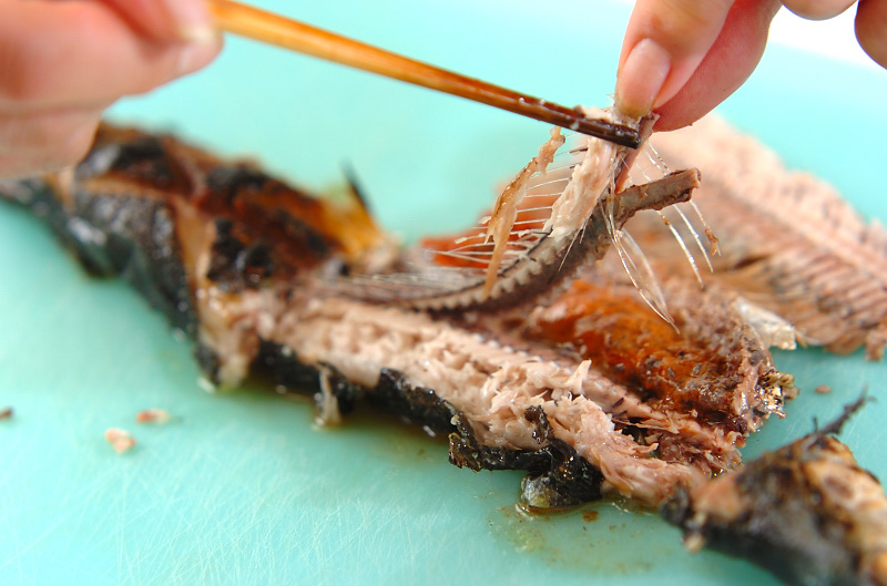 サンマの炊き込みご飯の作り方の手順3