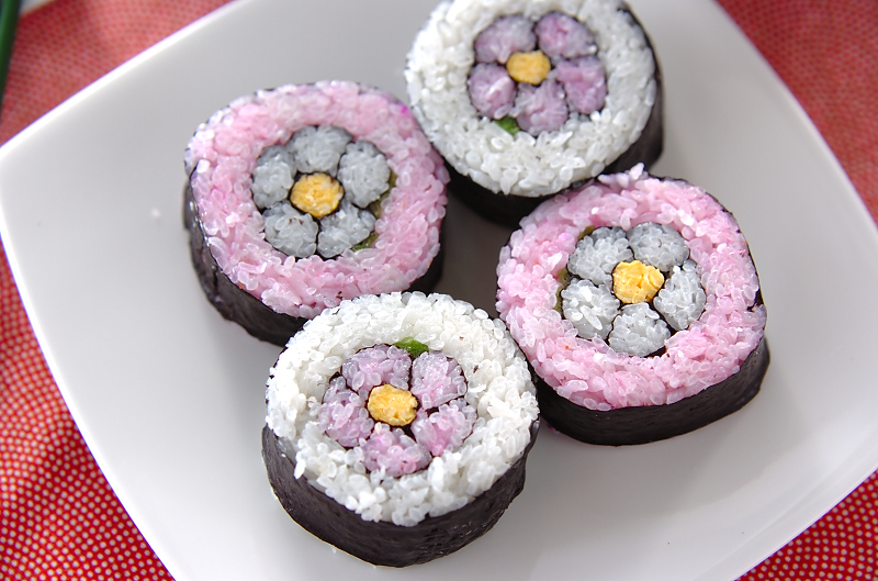 梅巻き寿司のレシピ 作り方 E レシピ 料理のプロが作る簡単レシピ