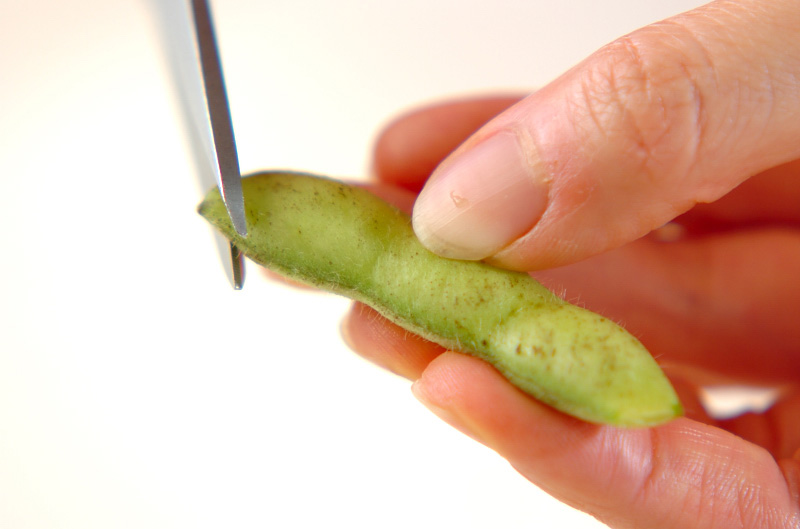 塩枝豆の作り方の手順1