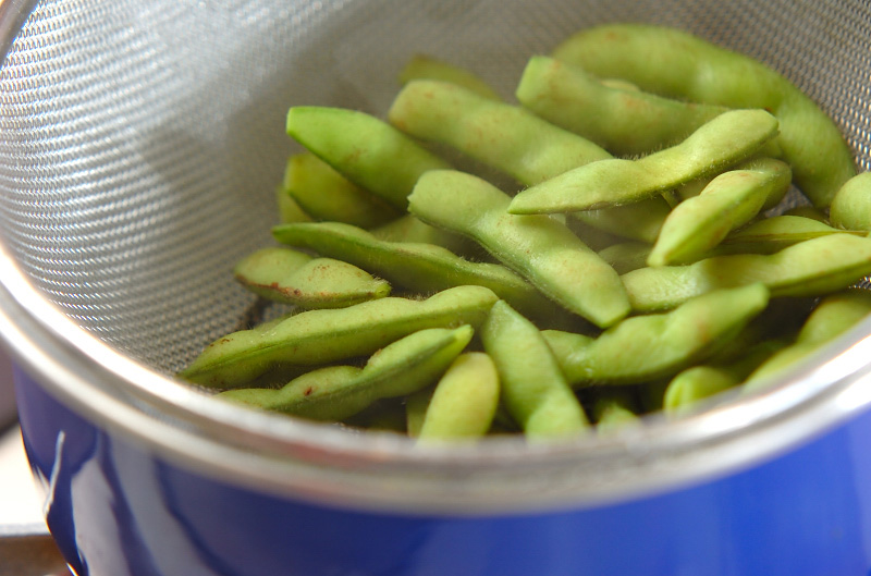 塩枝豆の作り方の手順3