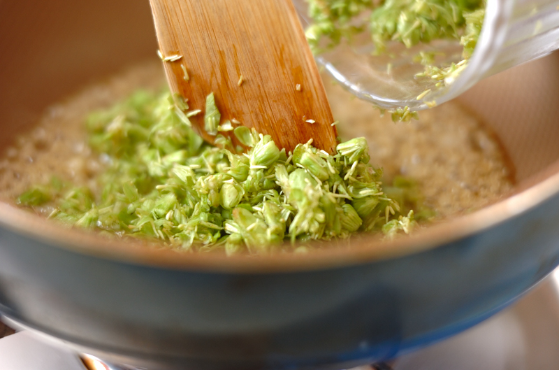 フキノトウみその作り方1