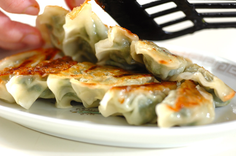 ホウレン草餃子の作り方5