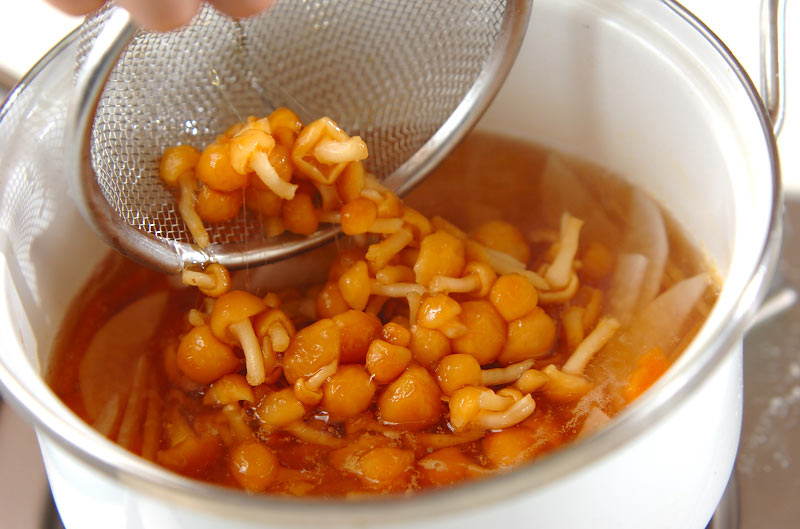 ナメコあんかけ揚げ出し豆腐の作り方の手順8