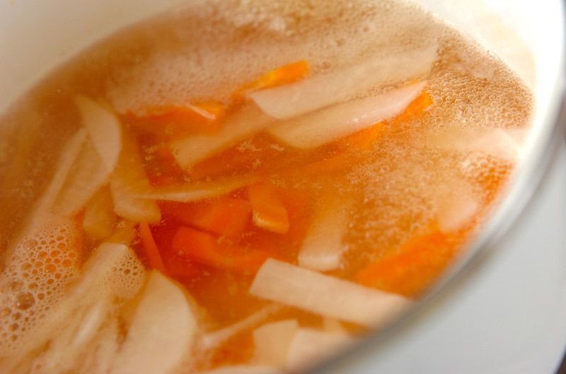 ナメコあんかけ揚げ出し豆腐の作り方の手順7