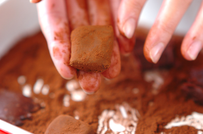 生チョコ・フランボワーズの作り方の手順9