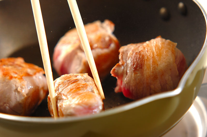 肉巻きおにぎりの作り方の手順4