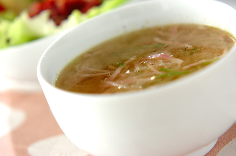 大根のスープのレシピ 作り方 E レシピ 料理のプロが作る簡単レシピ
