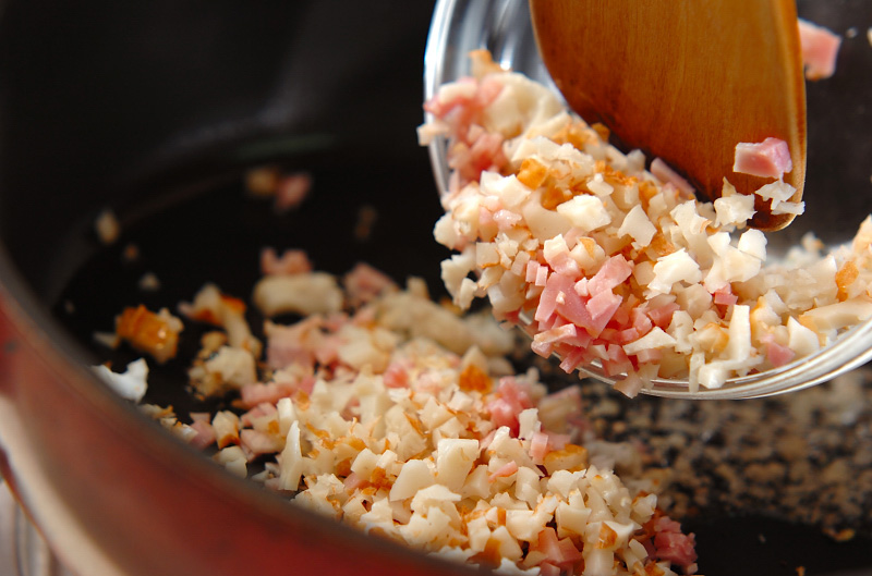 ふんわり卵白のトロトロあんかけチャーハンの作り方1