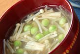 ホタテ風味の野菜スープ