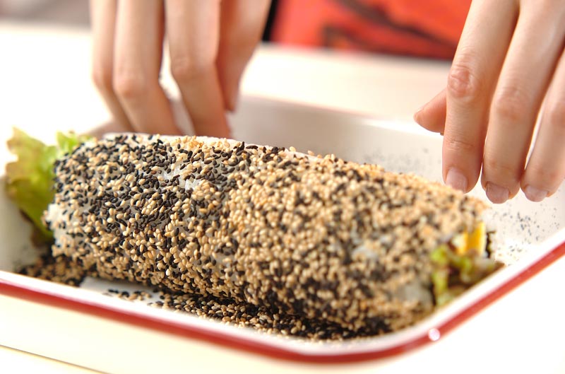 ウインナーのサラダ巻きの作り方の手順10