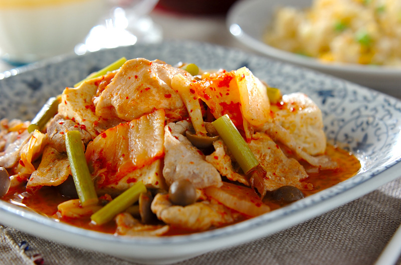 豚キム肉豆腐 レシピ 作り方 E レシピ 料理のプロが作る簡単レシピ