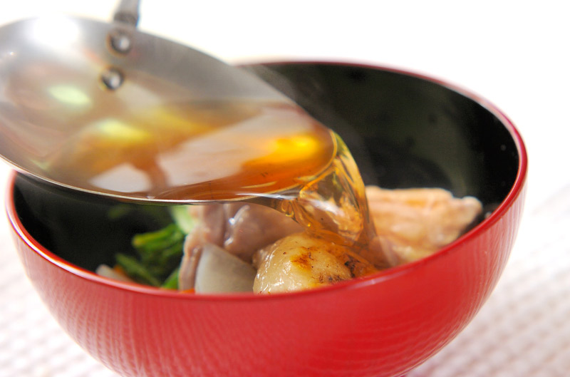 おすましのお雑煮の作り方2