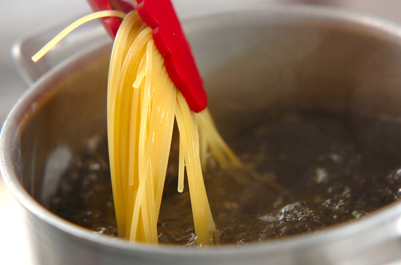 キノコミートボールパスタの作り方の手順3