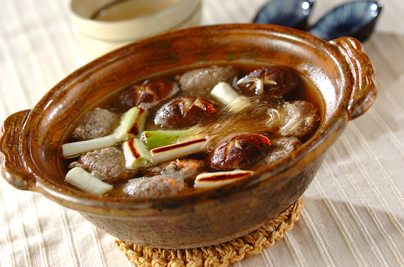 サンマの土鍋スープ