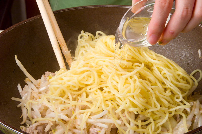 オイスターソース焼そばの作り方の手順5