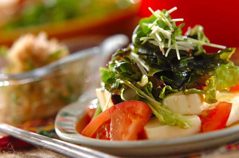 豆腐のギリシャ風サラダのレシピ