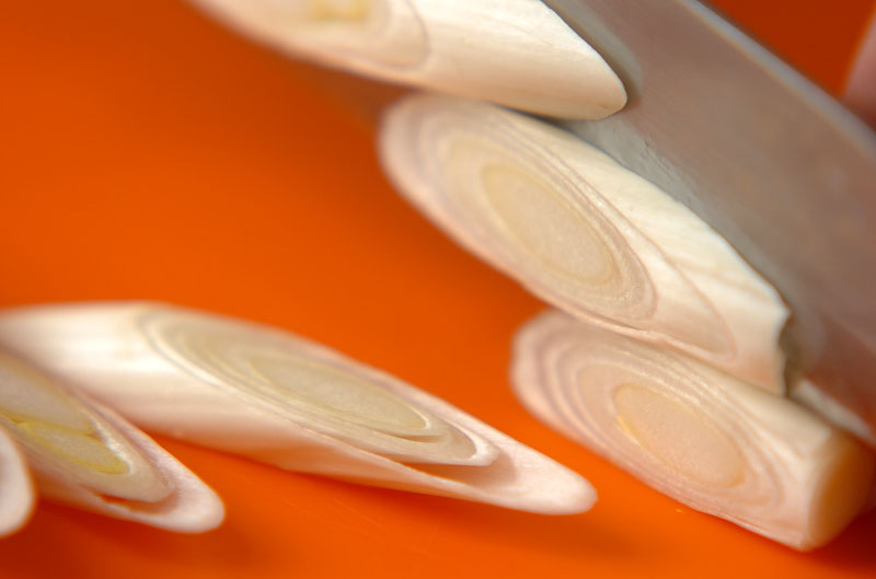 鶏肉と野菜のミルク鍋の下準備4