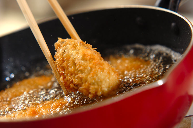 定番カキフライの作り方2