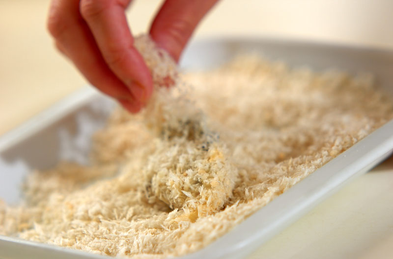 定番カキフライの作り方1