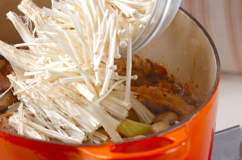 鶏肉のトマト煮込みの作り方3