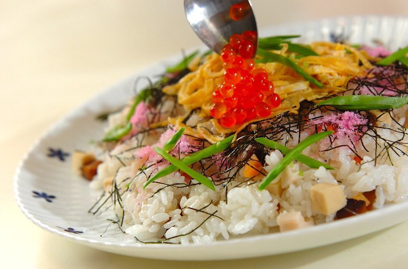 ひな祭りにおすすめ！ちらし寿司の作り方6