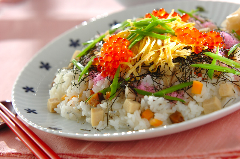 ひな祭りのちらし寿司のレシピ 作り方 E レシピ 料理のプロが作る簡単レシピ