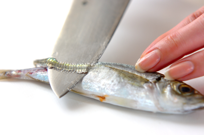 丸ごとおいしい!小アジの南蛮漬けの作り方の手順1