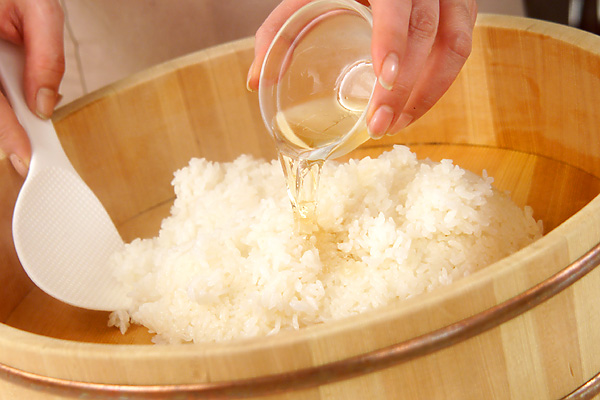 小鯛と根菜の手まり寿司の作り方1