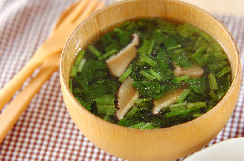 青菜の中華スープ