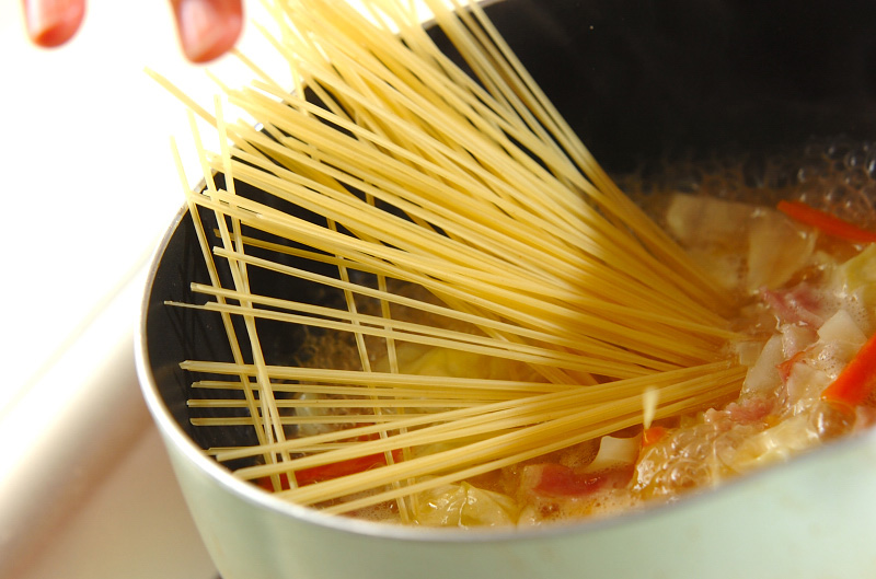 パスタ入りミルクスープの作り方の手順6