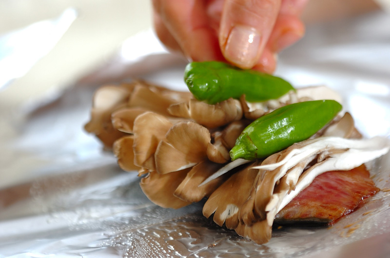 ブリのホイル焼きの作り方の手順5