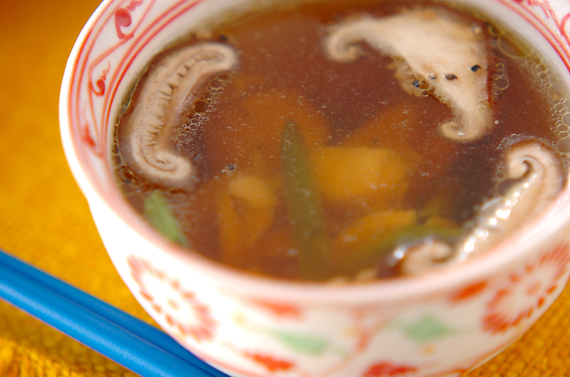 白身魚の中華スープ