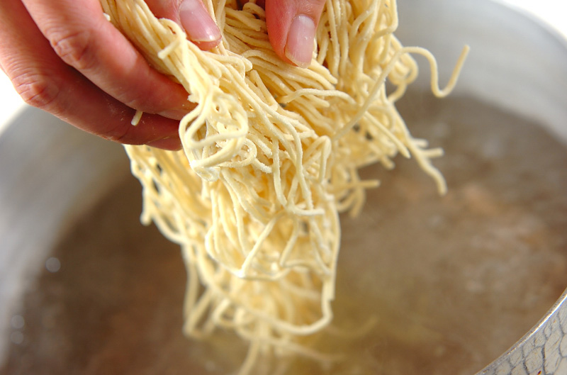 トマトとジャコの冷やし中華の作り方2