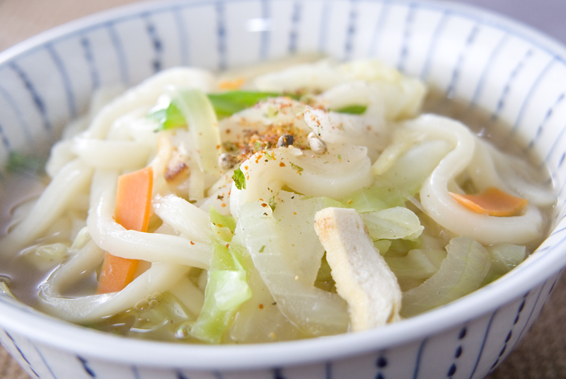 野菜スープうどん レシピ 作り方 E レシピ 料理のプロが作る簡単レシピ