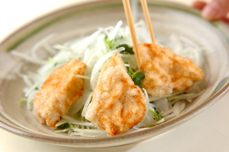 揚げ鶏むね肉のポン酢がけの作り方3