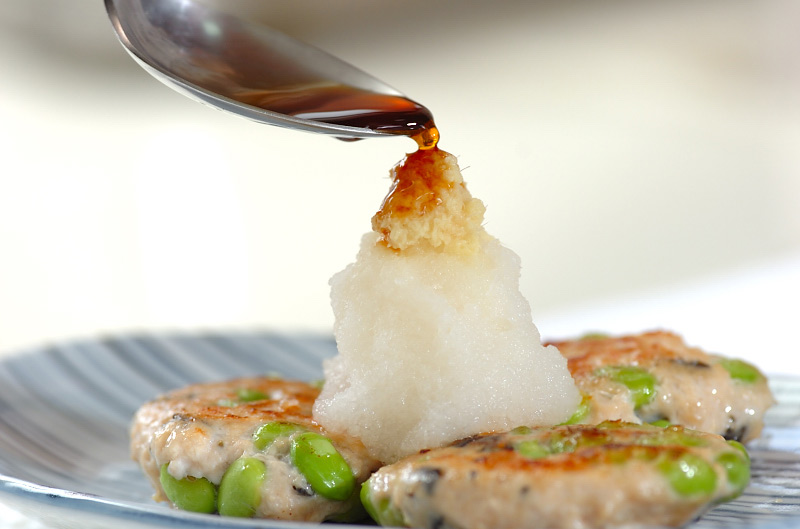 サッパリ枝豆入りつくねの作り方3