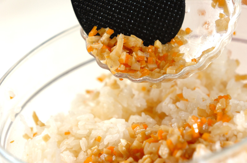 稲荷寿司の作り方2