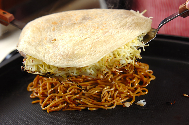 広島焼き風お好み焼きの作り方6