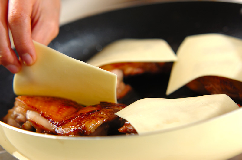 こってり!やわらかチキンのチーズ照焼きの作り方の手順7