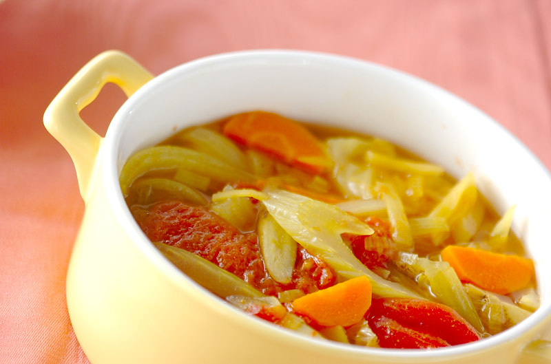 野菜のカレースープ煮