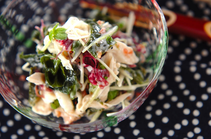大和芋入り海藻サラダ 副菜 レシピ 作り方 E レシピ 料理のプロが作る簡単レシピ