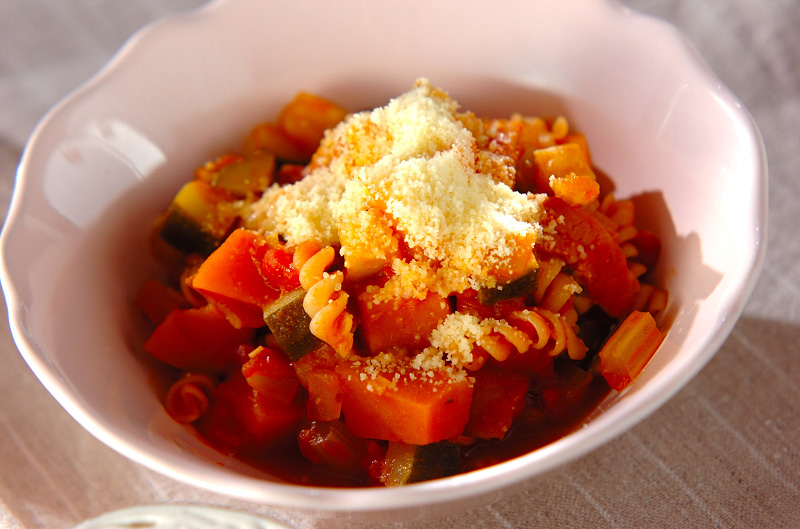 カラフル野菜のトマト煮