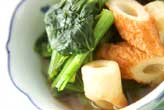 小松菜のサッと煮