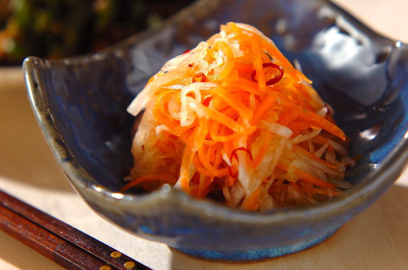 大根とニンジンの酢の物 副菜 レシピ 作り方 E レシピ 料理のプロが作る簡単レシピ