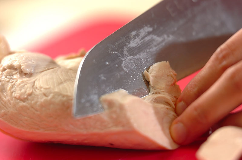 サツマイモと鶏肉のハニーマスタードの作り方の手順3