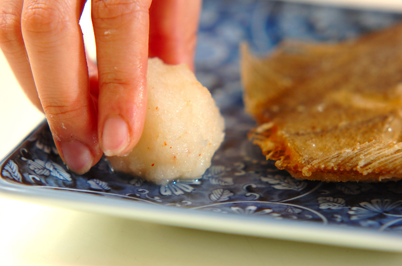 カレイの唐揚げの作り方の手順5