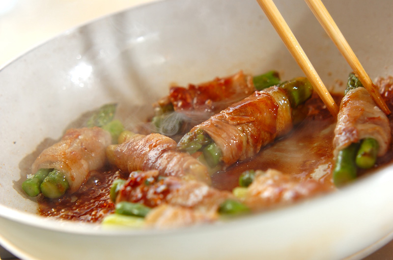 豚肉のアスパラ巻きの作り方4