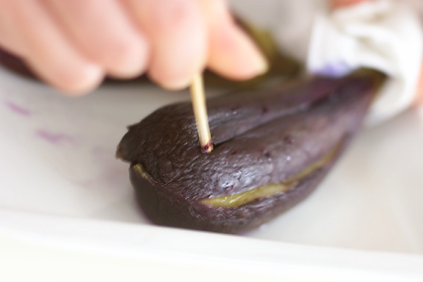 蒸しナスのネギソースの作り方の手順3